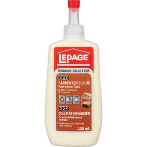 LePage® Carpenter's Glue - 150 ml, Squeeze Bottle