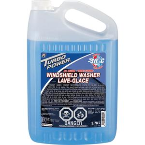 Turbo Power® All-Season Windshield Washer Fluid - 3.78 L, Jug, '-40°C