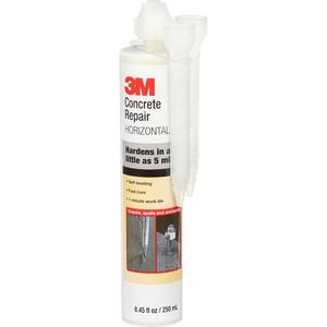 Concrete Repair - Tube, Grey, 8.4 oz., 8.4 oz., Urethane, 1 Hour at 72°F (22°C), 2300 PSI