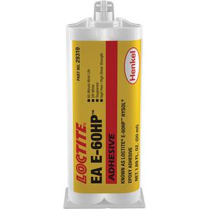E-60HP™ Hysol® Epoxy Adhesive - 50 ml, Dual Cartridge, Off-White, 60 min, Two-Part