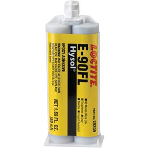Hysol™ E-90FL Adhesive - 102 g, Dual Cartridge, Grey, Two-Part