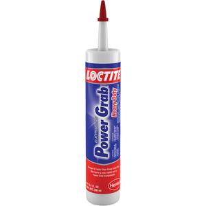 Loctite® Express Power Grab® Heavy-Duty Construction Adhesive - 300 ml, Cartridge, Clear, 20 min., 20 min.