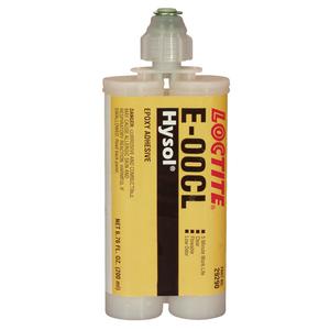 E-00CL™ Structural Adhesives - 200 ml, Dual Cartridge, Clear, 5 min., 24 hrs., Two-Part