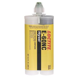 E-60NC™ Electrically Non-Corrosive Structural Adhesives - 400 ml, Dual Cartridge, Black, 60 min., 24 hrs., Two-Part, 400 ml