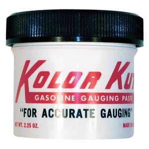 Kolor Kut® Gasoline Gauging Paste - 2.25 oz., Jug, Wet, 2.25 oz.