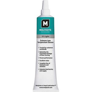 Molykote 33 Extreme Low-Temperature Bearing Grease - 150 g, Bottle