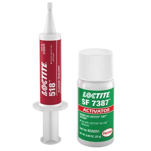 518™ Flange Sealant - 25 ml, Red, Syringe, 0.05", 300°F