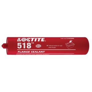 518™ Flange Sealant - 300 ml, Red, Cartridge, 0.05", 300°F