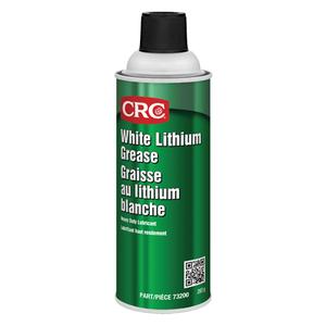White Lithium Grease - 284 g, Aerosol Can, 300°F (148.89°C)