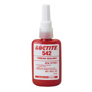 542 Thread Sealant - 50 ml, Brown, Bottle, '-54° C - 149° C/-65° F - 300° F