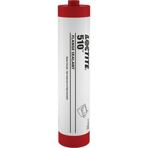 510™ Gasket Eliminator® Flange Sealant - 300 ml, Red, Cartridge, 30 min., 4 hrs., '-54°C to 204°C (-65°F to 400°F)