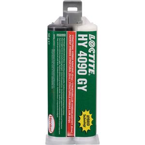 HY 4090 GY™ Structural Repair Hybrid Adhesive - 50 g, Dual Cartridge, Grey, Two-Part, 5 min., 150 °C, 24 hrs.