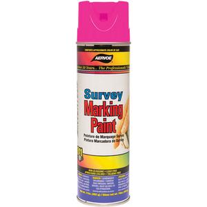 Solvent-Based Marking Paint - Aerosol Can, Fluorescent Pink, Fluorescent Green, 20 oz., 17 oz.