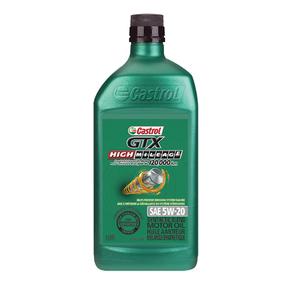 GTX® HIGH MILEAGE 5W20 Motor Oil - 1 L, 5 L, Bottle, Conventional, 5W-20, Gasoline