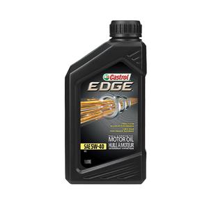 EDGE® FTT 5W40 Motor Oil - 946 ml, 5 L, 208.2 L, Bottle, Synthetic, 5W40, Gasoline