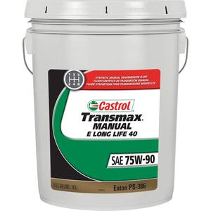 Transmax Manual E Long-Life 40 Synthetic Transmission Fluid - 18.93 L, Pail