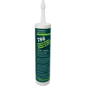Dowsil™ 786 Silicone Sealant - 300 ml, White, Cartridge