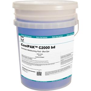 CoolPAK™ Synthetic Metalworking Fluid - 5 gal., Pail, Clear Blue