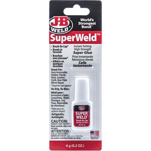 SuperWeld Glue - 6 g, Bottle, Clear