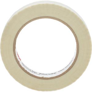 Scotch® 69 Glass Cloth Electrical Tape - 12 mm (1/2"), 24 mm (1"), 20 m (66'), White, 7 mil