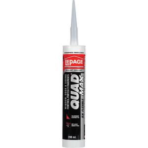 Quad® Max Siding & Window Sealant - 280 ml, Brown, Tube, Brown Red