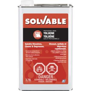 Professional Grade Toluene - Rectangular Can, 3.87 L