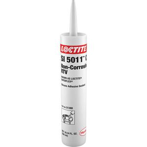 Superflex® SI 5011CL Non-Corrosive RTV Silicone - 300 ml, Clear, Cartridge, 77°F, 1.04 g/L, 77°F, 46°F - 69°F