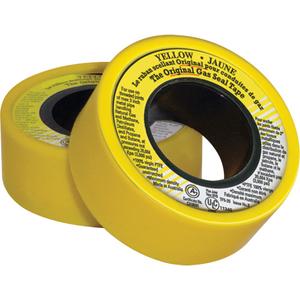 PTFE Thread Sealant Tape - 3/4", 236", Yellow, '-450°F to 500°F (-268°C to 260°C)