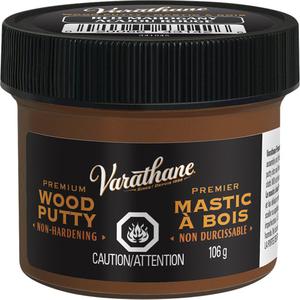 Varathane® Premium Wood Putty - 106 g, Tub, Red Mahogany