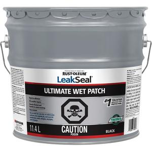 LeakSeal® Ultimate Wet Roof Patch - Pail, 11.4 L, Black