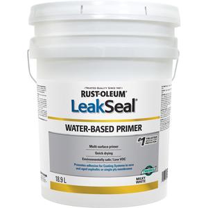 LeakSeal® Water-Based Primer - Pail, 18.9 L, Milky White