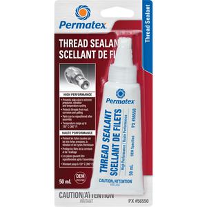 High Performance Thread Sealant - 50 ml, White, Tube, '-54° C - 149° C/-65° F - 300° F