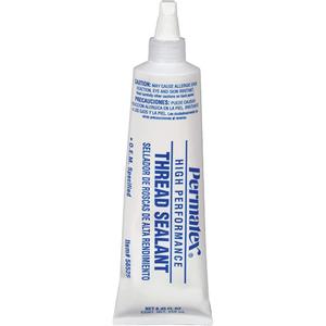 High Performance Thread Sealant - 250 ml, White, Tube, '-54° C - 149° C/-65° F - 300° F