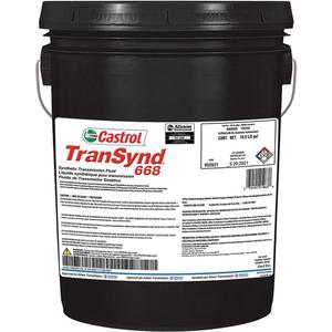 TranSynd 668 Full-Synthetic Automatic Transmission Fluid - 18.93 L, Pail, Red