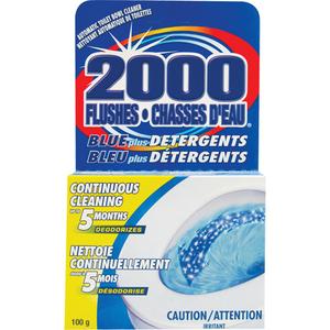 2000 Flushes® Blue Plus Toilet Bowl Cleaning Detergent - 100 g, Tablet