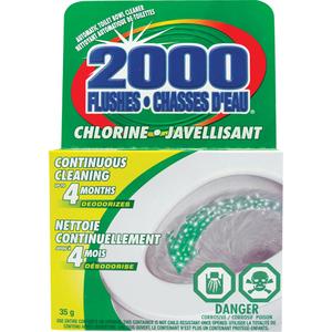 2000 Flushes® Bleach Toilet Bowl Cleaner - 35 g, Tablet