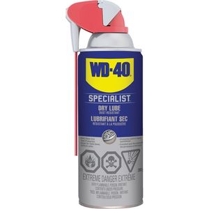 Specialist® Dirt & Dust Resistant Dry Lubricant PTFE Spray - 010-LDK740 - 283 g, Aerosol Can