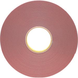 VHB™ Tape - Acrylic, 25.4 mm (1"), 18 mm (3/4"), 33 m (108'), 45 mils