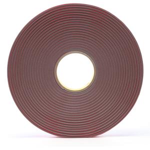 VHB™ Tape - Acrylic, 25.4 mm (1"), 12 mm (1/2"), 33 m (108'), 62 mils