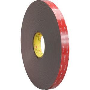 VHB™ Tape - Acrylic, 25.4 mm (1"), 12 mm (1/2"), 18 mm (3/4"), 33 m (108'), 62 mils