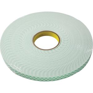 Double-Coated Foam Tape - Urethane, 18 mm (3/4"), 25.4 mm (1"), 33 m (108'), 62.5 mils
