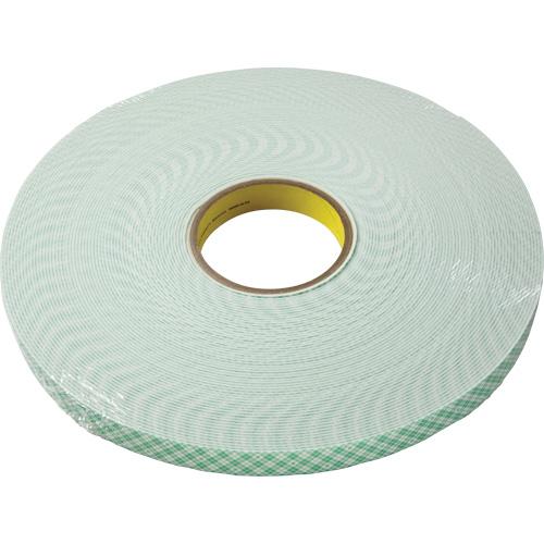 Double-Coated Foam Tape - Urethane, 18 mm (3/4"), 25.4 mm (1"), 33 m (108'), 62.5 mils