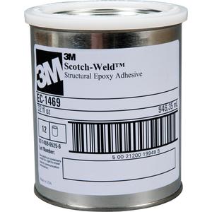 Scotch-Weld™ Adhesive - 0.94 L, Pail, Off-White, 15 min., 60 min., One-Part