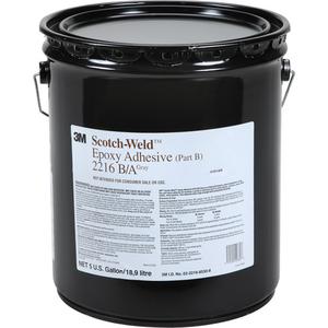 Scotch-Weld™ Adhesive - 5 gal., Pail, Grey, 90 min., 7 Days, Two-Part