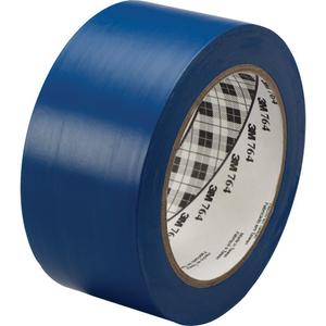 764 General-Purpose Vinyl Tape - 25.4 mm (1"), 50.8 mm (2"), 32.9 m (108'), 5 mils, Blue