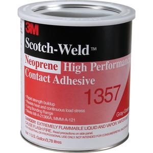 Scotch-Weld™ Neoprene High-Performance Contact Adhesive - 1 gal, 16 oz., Gallon, Grey
