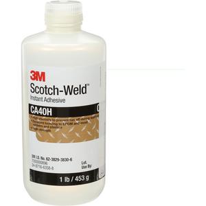 Scotch-Weld™ Instant Adhesive - 1 lbs., 1 oz., Bottle, Clear