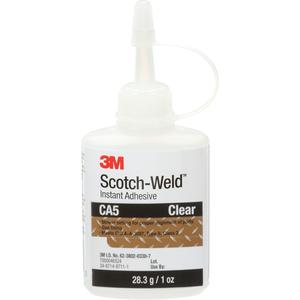 Scotch-Weld™ Instant Adhesive CA5 - 1 oz., Bottle, Clear