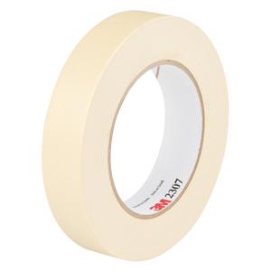 2307 Masking Tape - 24 mm (1"), 18 mm (3/4"), 55 m (180'), Tan