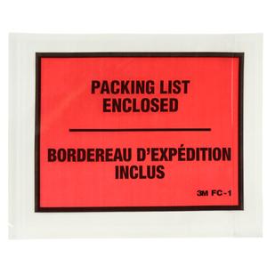 Packing List Envelope - Endloading, 5-1/2", 4-1/2"